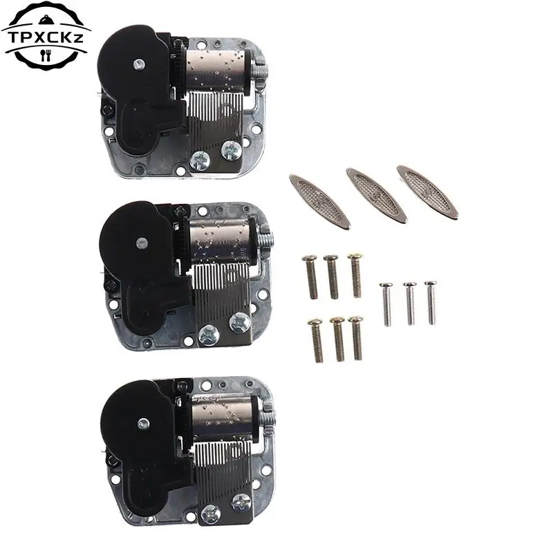 1Pc Screws Key Mechanical Diy Windup Music Box Musical Movement Home Decor Assemble Dedicated Music Box Parts