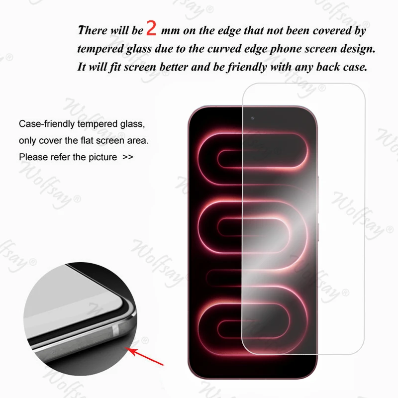 Premium Tempered Glass Screen Protector - Anti-Scratch Protective Shield