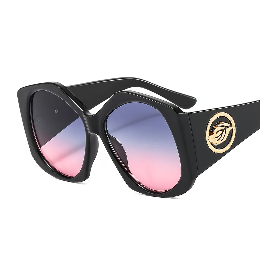 2022 Fashion Luxury Plus Irregular Square Sunglasses For Women Men Brand Designer Sun Glasses Modern Trending Shades UV400 11