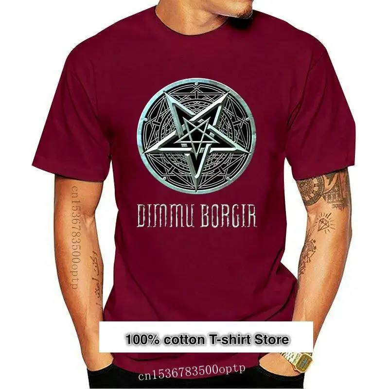 

DIMMU BORGIR-Camiseta para hombre, camisa con Logo