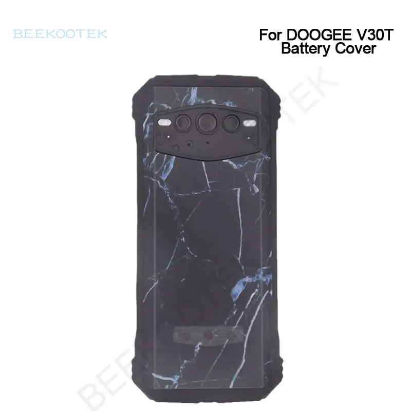 DOOGEE V30T 배터리 후면 커버 쉘, 리시버 지문 전원 볼륨 단추 측면 FPC, DOOGEE V30T 휴대폰용