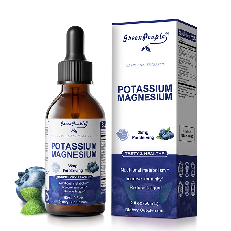 High Absorption Potassium Magnesium Supplement Liquid