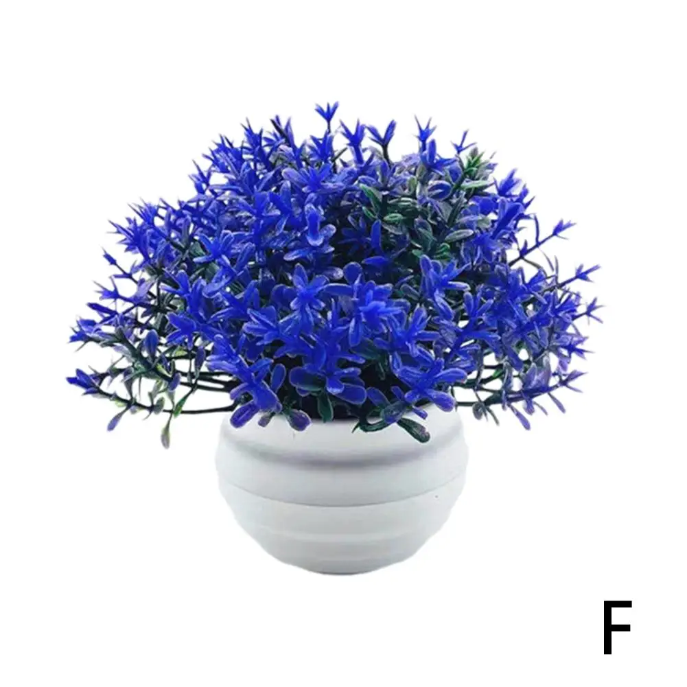 thumbnail image 1 of 1 juego de macetas artificiales para fotos ornamentales, plantas de césped artificial de plástico para escritorio, accesorios de decoración del hogar al aire libre, 1 of 5
