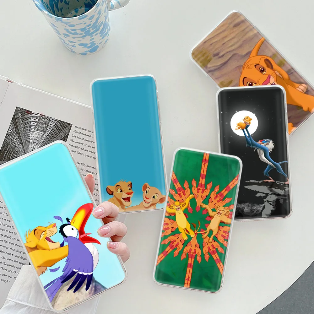 Custodia Trasparente Lion King Simba Per Iphone 14 Plus 13 Mini 12 Pro Max Cover