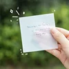 50/100 Sheets Transparent Waterproof Posted It Sticky Note Pads Notepads Posits for School Stationery Office Supplies 5