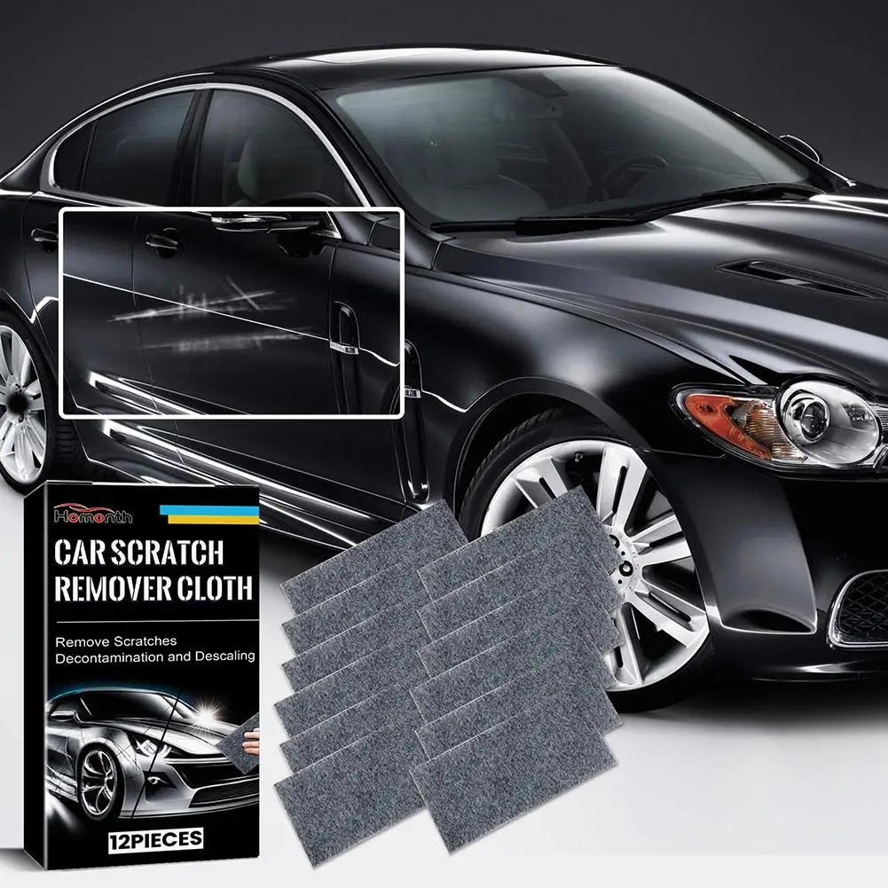 

Nano Magic Cloth Easily Repair Paint Scratches Car Cloth Repair Sparkle Easily Portable Pack Repair Scratch Nano Paint G9O2