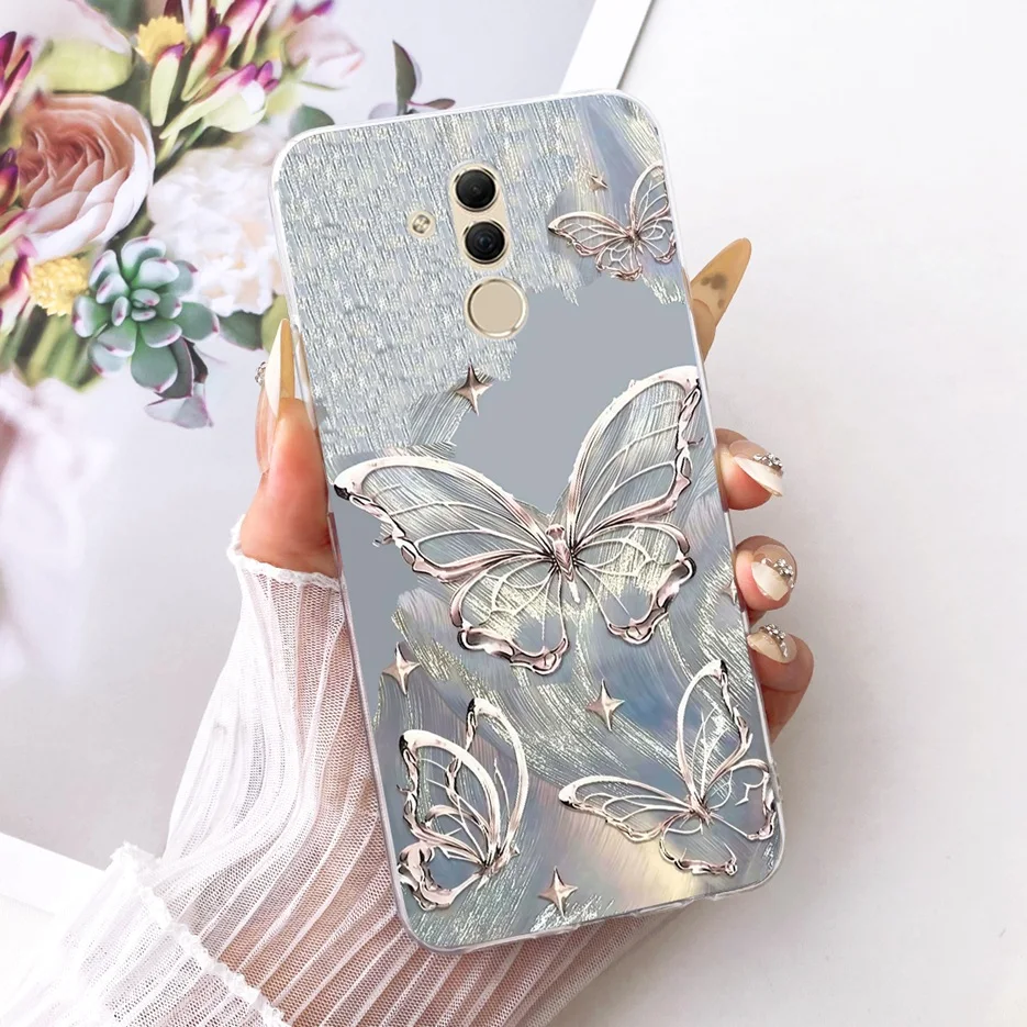 Luxury Floral Butterfly Design Soft Slim Phone Case Cover
