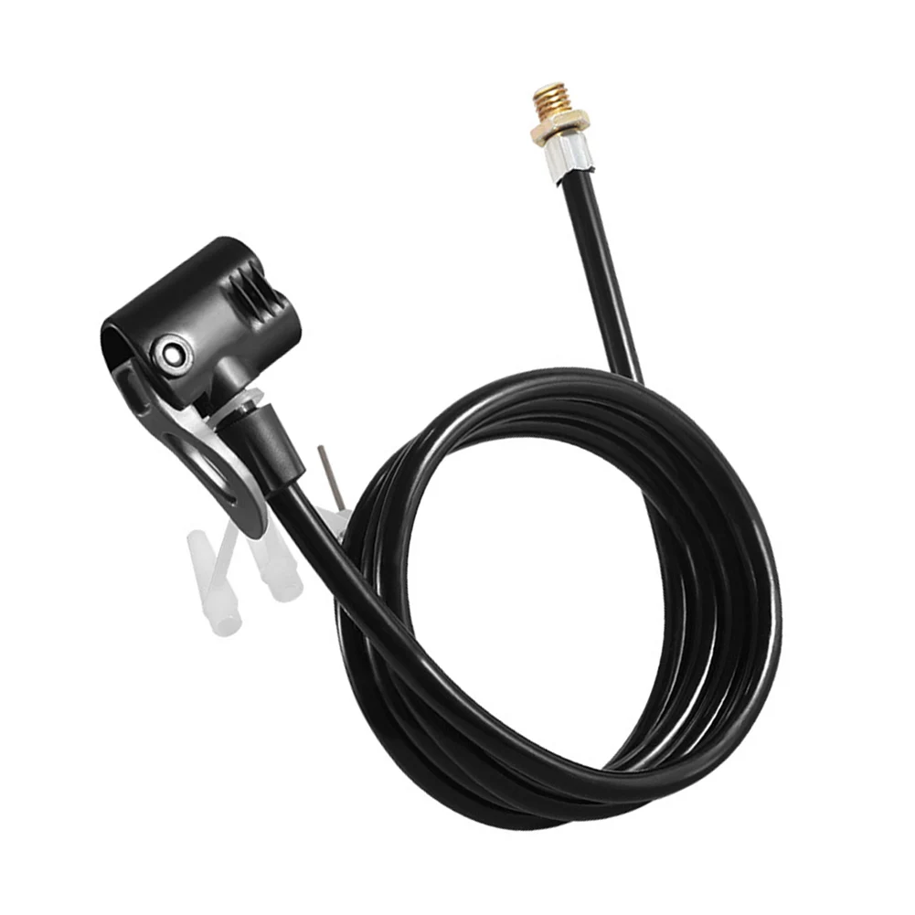 

-30°C-50°C Interface 7.5mm Length 125cm Bicycle Bike Air Pump Extension Tube Pump Hose Air Pump Connector Sporting Accessories