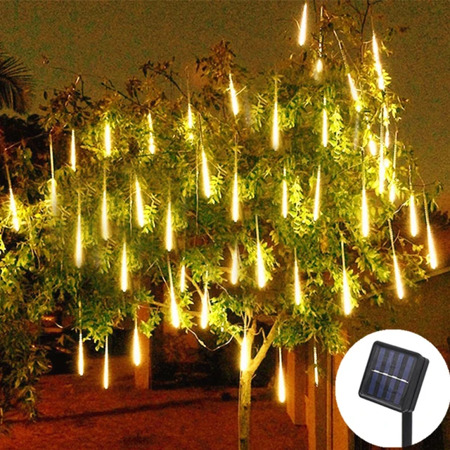 Guirlande lumineuse Led 15m 10m, ampoules, décoration d'arbre de noël, de  rue, de jardin féerique, de mariage, d'extérieur, étanche - AliExpress