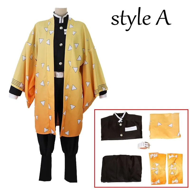 Kids Demon Slayer Kimetsu No Yaiba Agatsuma Zenitsu Cosplay Christmas Costume eB Kids Demon Slayer Kimetsu No Yaiba Agatsuma Zenitsu Cosplay Christmas Costume eB