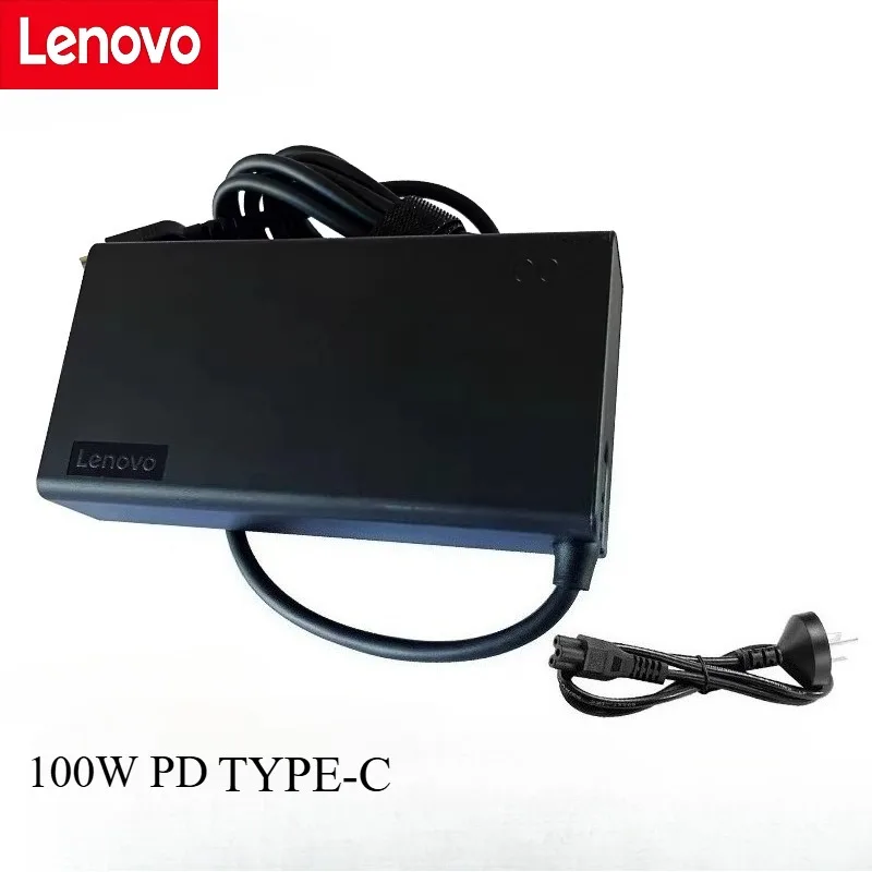 레노버 100W 20V-5A 노트북 전원 어댑터 PD (샤오신 14PRO 14 씽크북 15 고속 충전용)