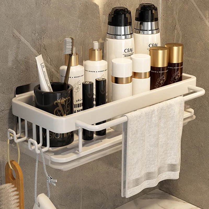 

Kitchen Hanging Storage Rack Shelf Towel Sponge Drain Organizer Alumimum Sink Drain Rack Basket Bathroom Shampoo Towel Holder