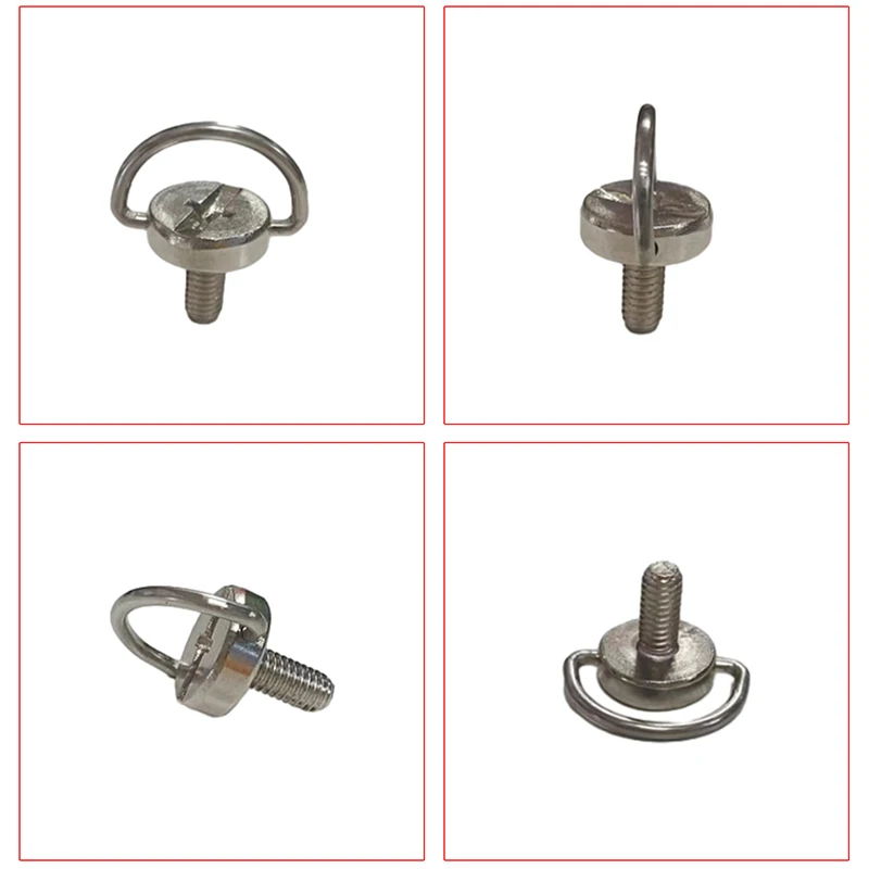 

2 шт. M4 быстрая установка плечевой ремень аксессуары для камеры дистанционного управления дрона Прочный Компактный стальной металлический винт