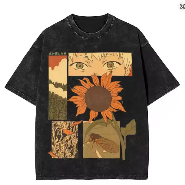 Summer Hikaru Died Graphic Cotton Tee - Trendy Streetwear Design