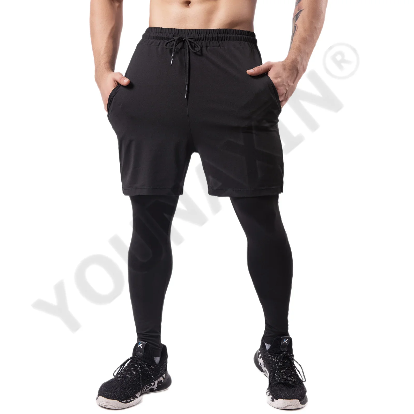 Men Big Size Sports Pants Running Basketball Sportswear Fitness Traning Gym Trousers S M L XL 2XL 3XL 4XL 5XL 6XL 7XL