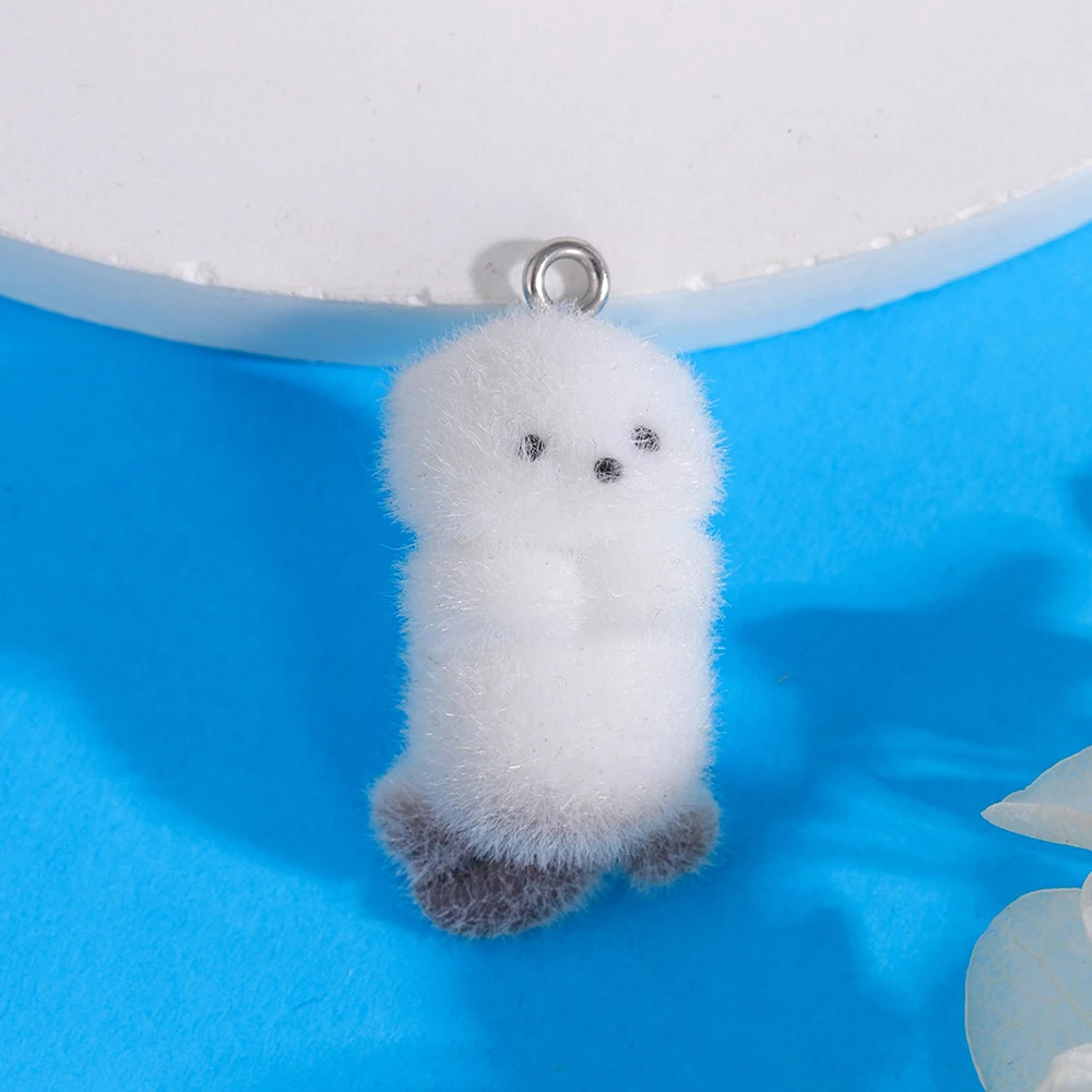 Set of 5 Adorable Sea Otter Resin Charms