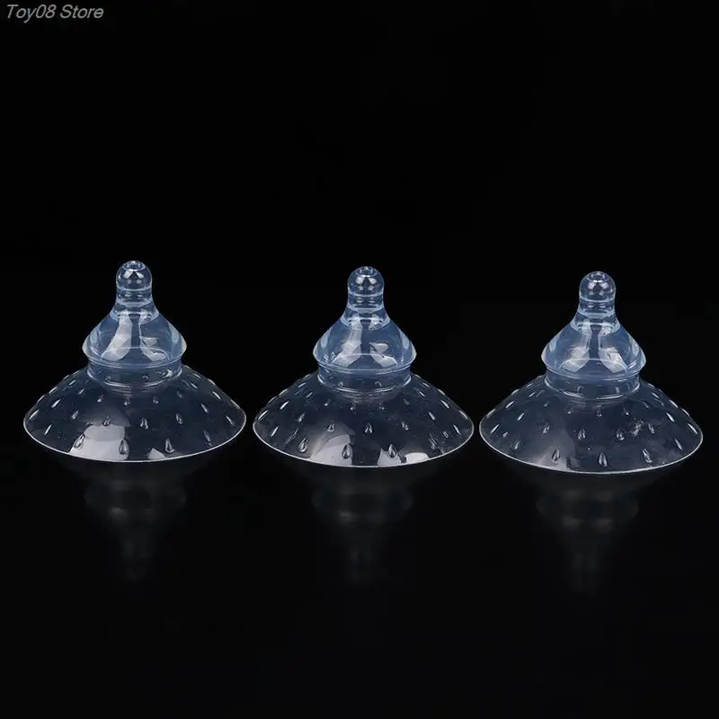New 2pcs Silicone Nipple Protectors Feeding Mothers Nipple Shields Protection Cover Breastfeeding Mother Milk Silicone Nipple 6