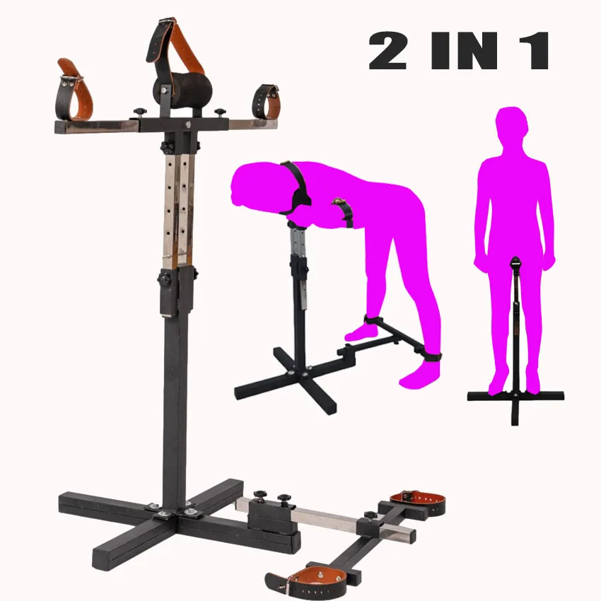 Sexual Handcuffs Shackles Slaves Bdsm Collar Restraints Adjustable Metal Bondage Frame Sexy Toys Adult 18 Sexyshop Sex Furniture