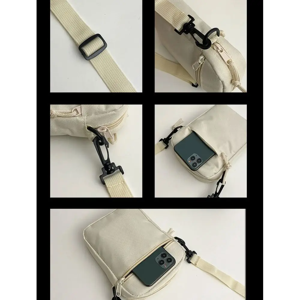 Saddle Bag with Shoulder Straps Korean Style Oxford Cloth Polyester Shoulder Bag Fashion Simple and Versatile Bag