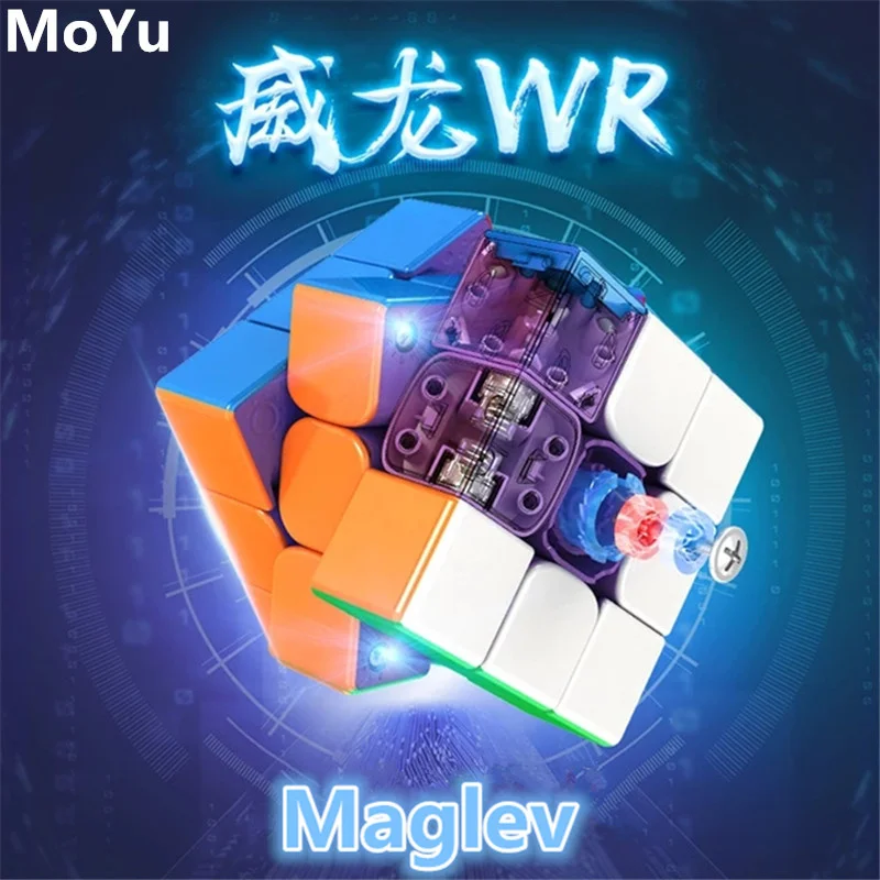

[Picube] MoYu Weilong WR maglevв 3x3x3 2021 Магнитный магический куб без наклеек профессиональные скоростные кубики обучающие игрушки для детей