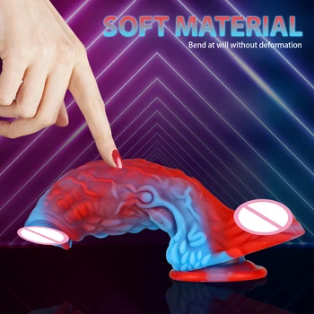 Huge Dildo Anal Plug Dragon Monster Penis Suction Cup Big Dick Animal Dildo Vagina Massager Masturbator For Men Women Sex Toys 4
