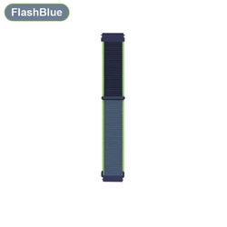Nylon Strap Replacement Watch Band Bracelet - Multiple Size Options - Venu 2 or 3 (Flash Blue)