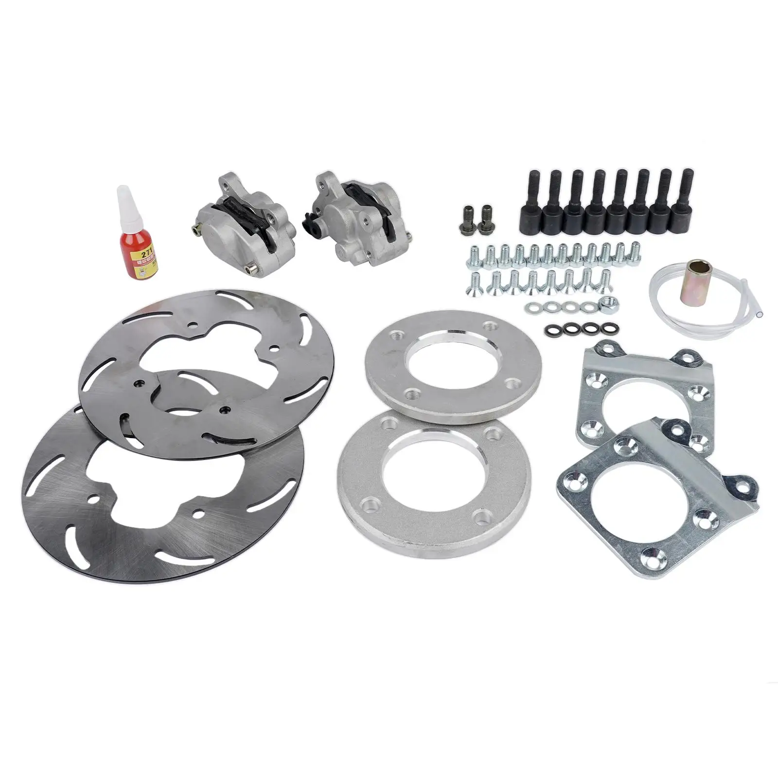AP03 Front Disc Brake Kit for Honda Rancher 350 4x4, Foreman 400 450, Rubicon 500, Rincon 550, Fourtrax 300 1992-1999 DBK-H-001