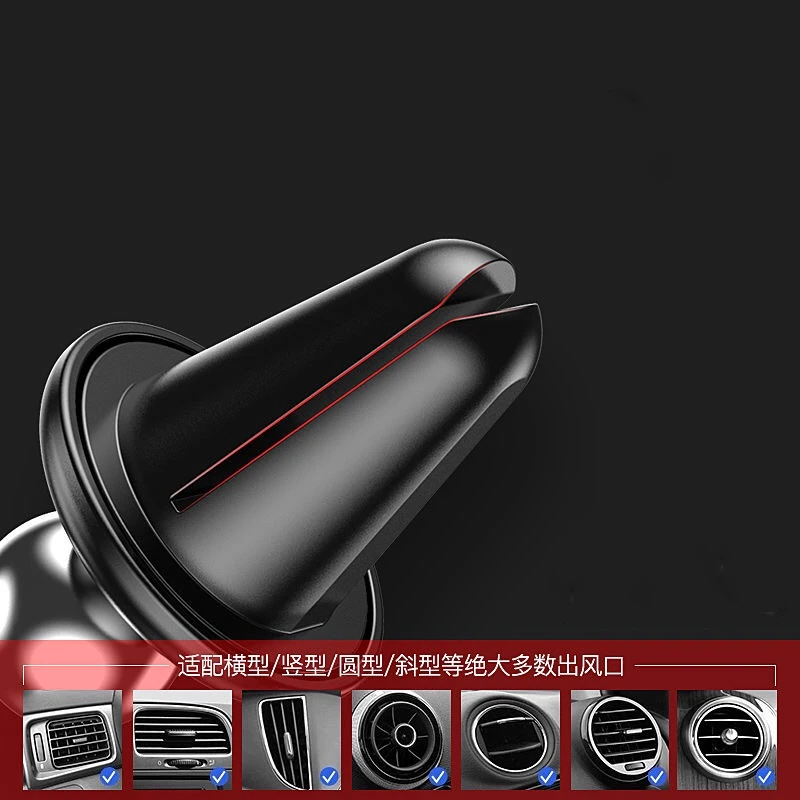 Car Phone Holder Car Air Vent Clip Mount Mobile Phone Holder For