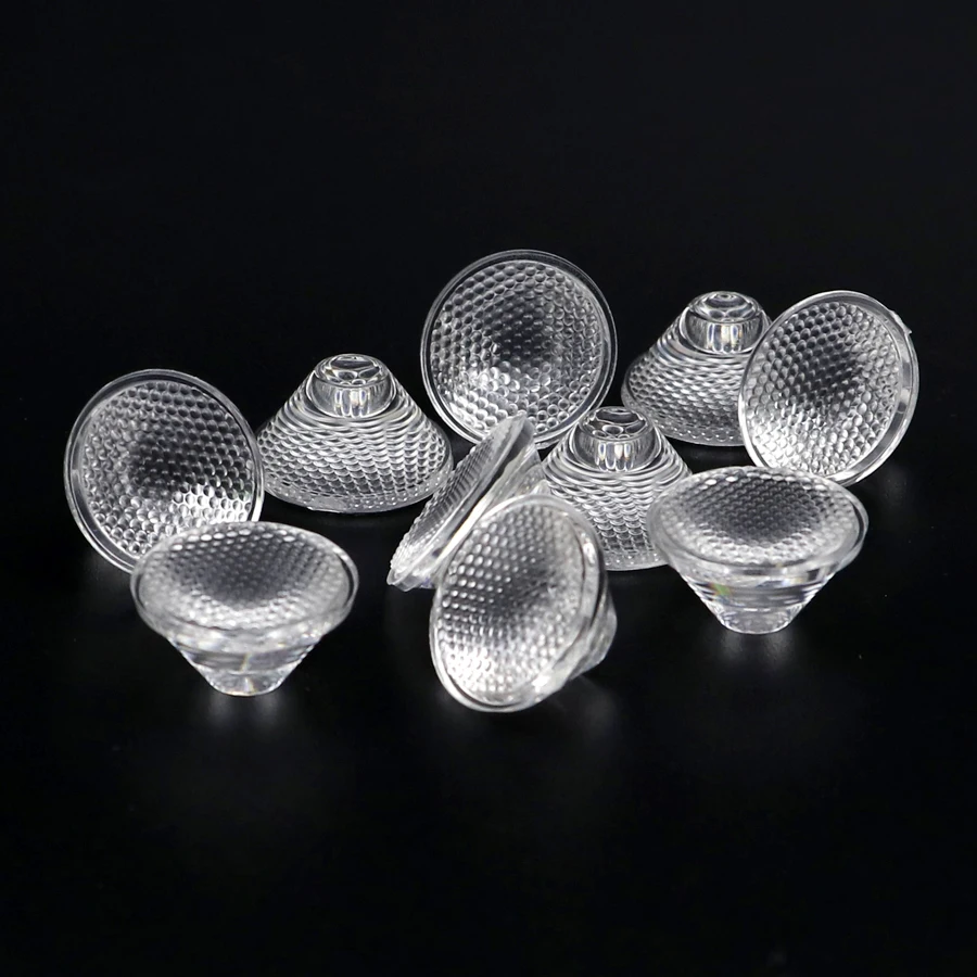 รูปสินค้า LED Collimator PMMA สำหรับโคมไฟ E27/MR16/GU10 หลากหลายมุม