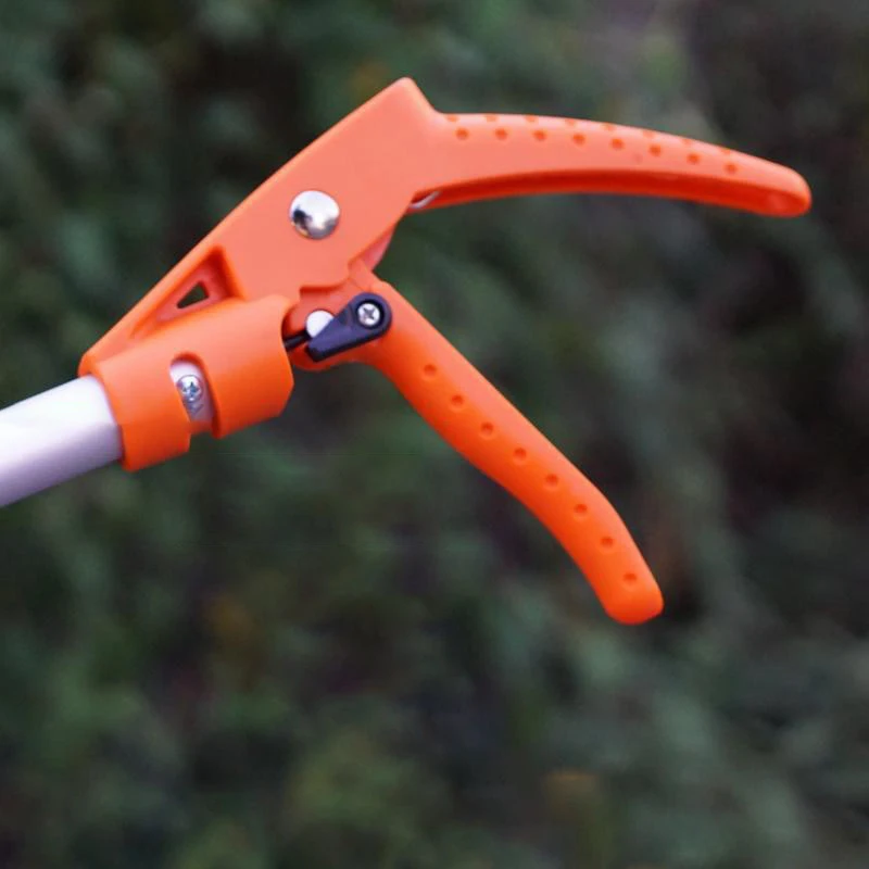Extra Long Telescopic Pruning Fruit Picker 0.6-2M Hold Bypass Pruner Max Cutting 1/2 inch Tree Cutter