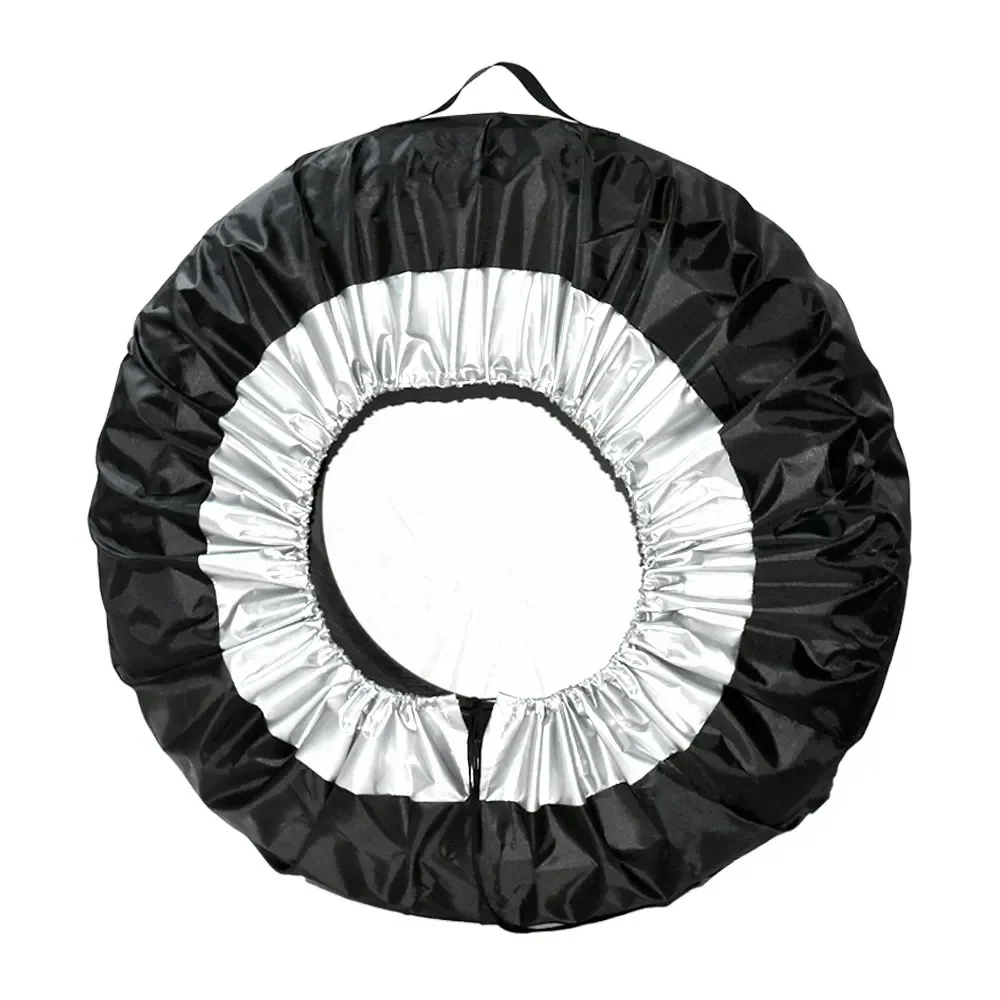 2PCS/4PCS Tire Cover Case Car Spare Tire Cover Storage Bags Car Auto Wheel Tire