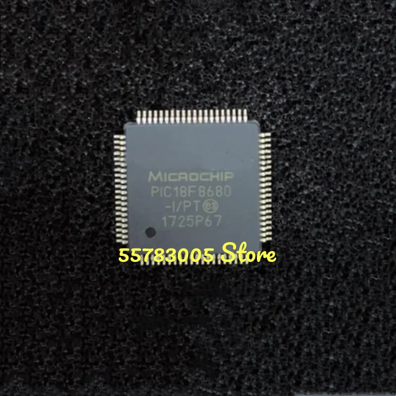 

2PCS New PIC18F8680-I/PT TQFP80 Microcontroller chip IC
