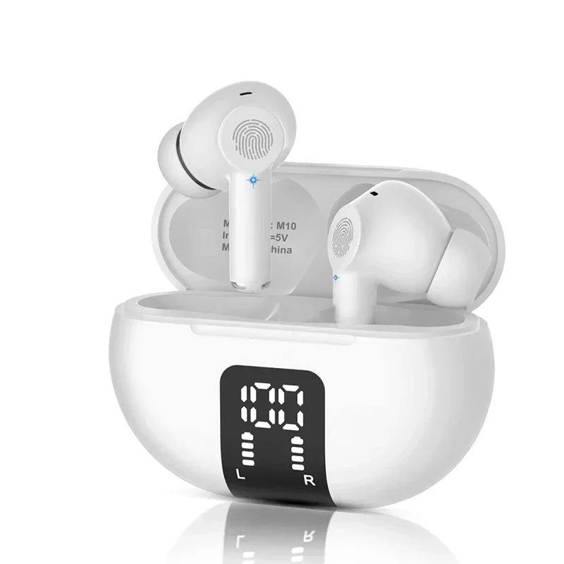 Wireless Translator Earbuds BT5.3Noise Cancelling Support Real-time Translation in 144 Languages with Microphones Charging Case