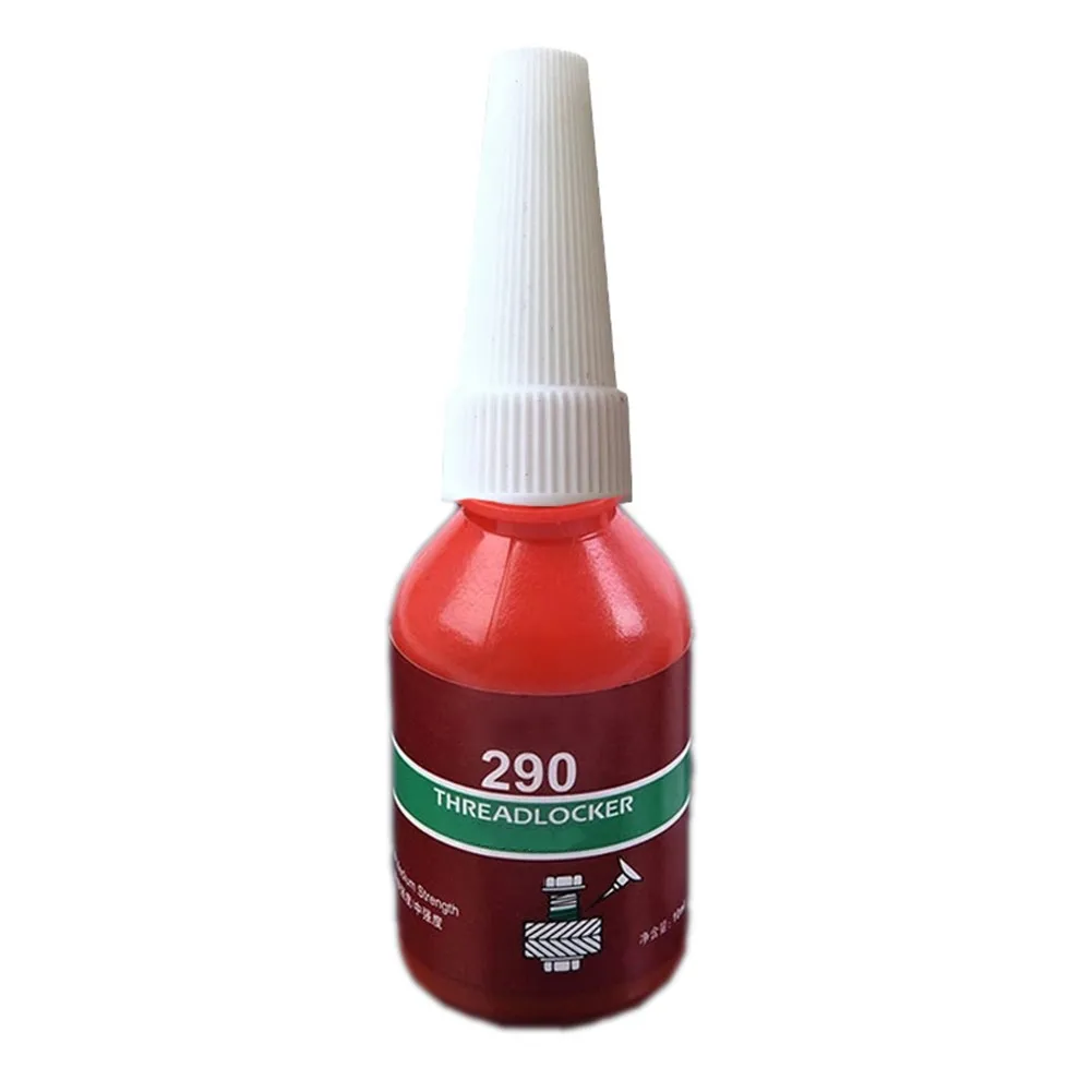 

1pc 10ml Threadlocker 290 Medium And High Strength Threadlocker For Locking Pre-assembled Fasteners Green Threadlocker Adhesive