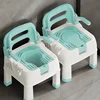 Non-Slip Shower Stool, Indoor Odor-Resistant Seat, Toilet Chair with Backrest, Armrests for Elderly Aid, Comfort Stool 4