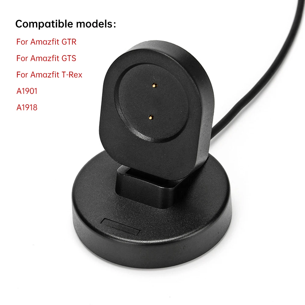 Paquete de 2 cargadores compatibles con Amazfit GTR Mini/GTS 2 Mini/GTS  2/Bip 3/Bip U Pro, cable de carga USB de 3.3 pies para Amazfit GTS 4 Mini