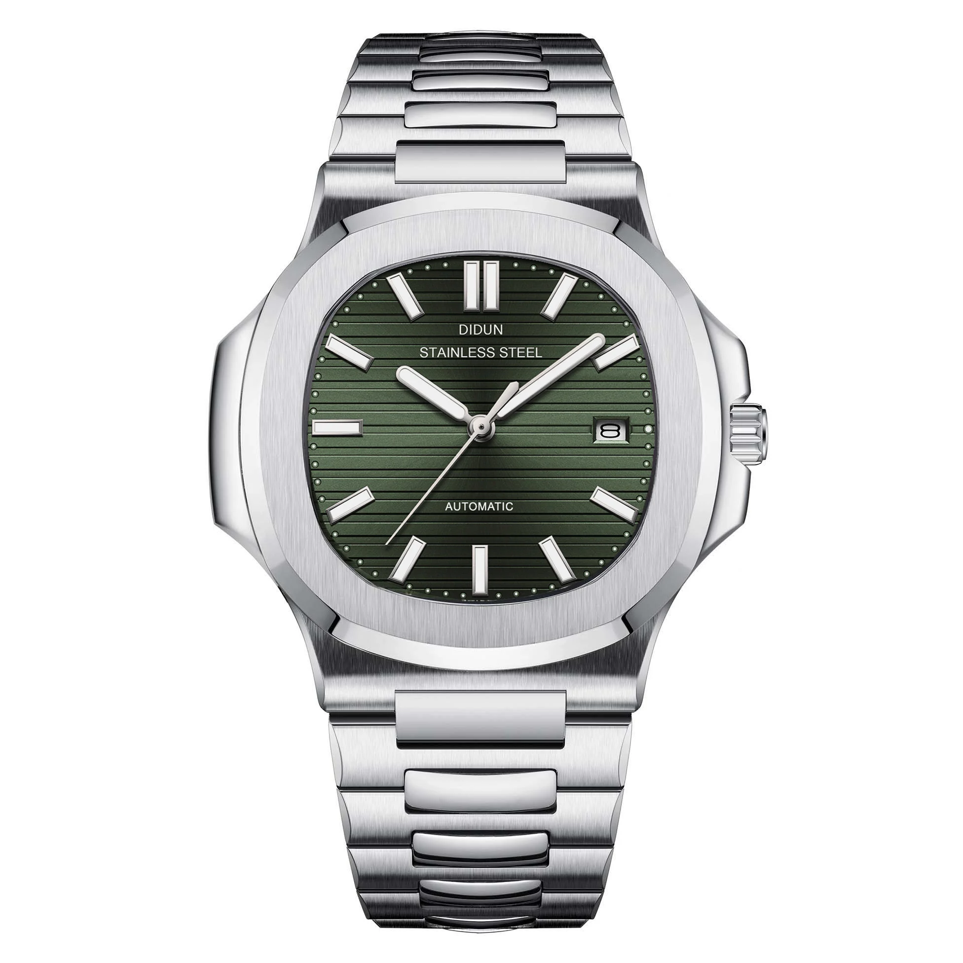 DIDUN Men's Watch Luxury Military Mechanical Automatic watch JAPAN MIYOTA 8215 Stainless Steel 007 Luminous Relogio Masculino
