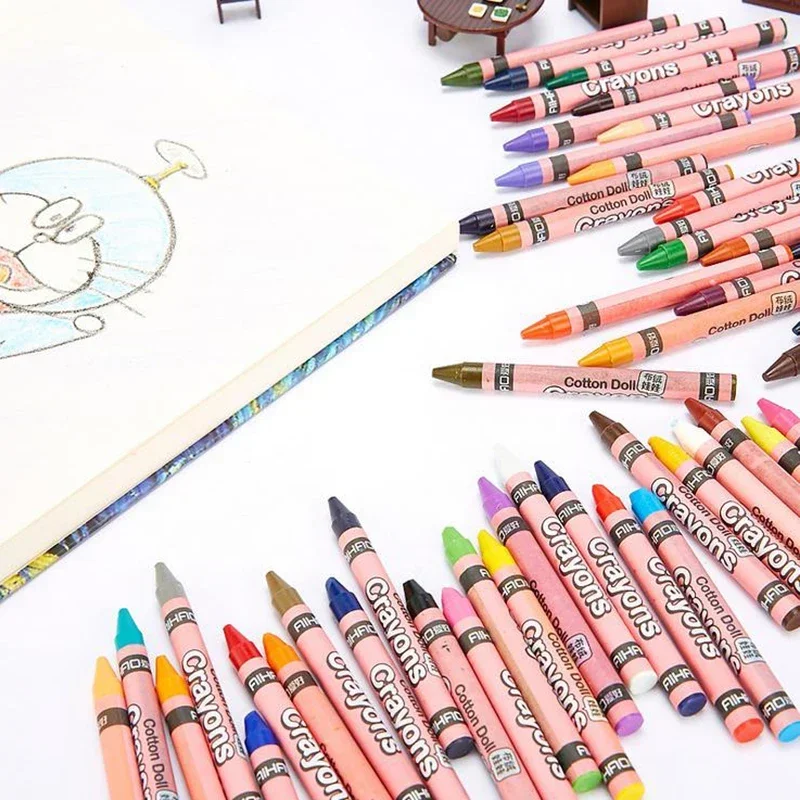 8/12/24 Colors Crayons Pastel Art Pen Drawing Paint Graffiti Pen School Office Art Supplies Stationery for Kids