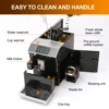 New Home Office One Touch Screen Fully Automatic Coffee Machine With Grinder 2