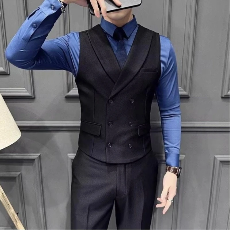 Gilet de costume d'affaires pour hommes