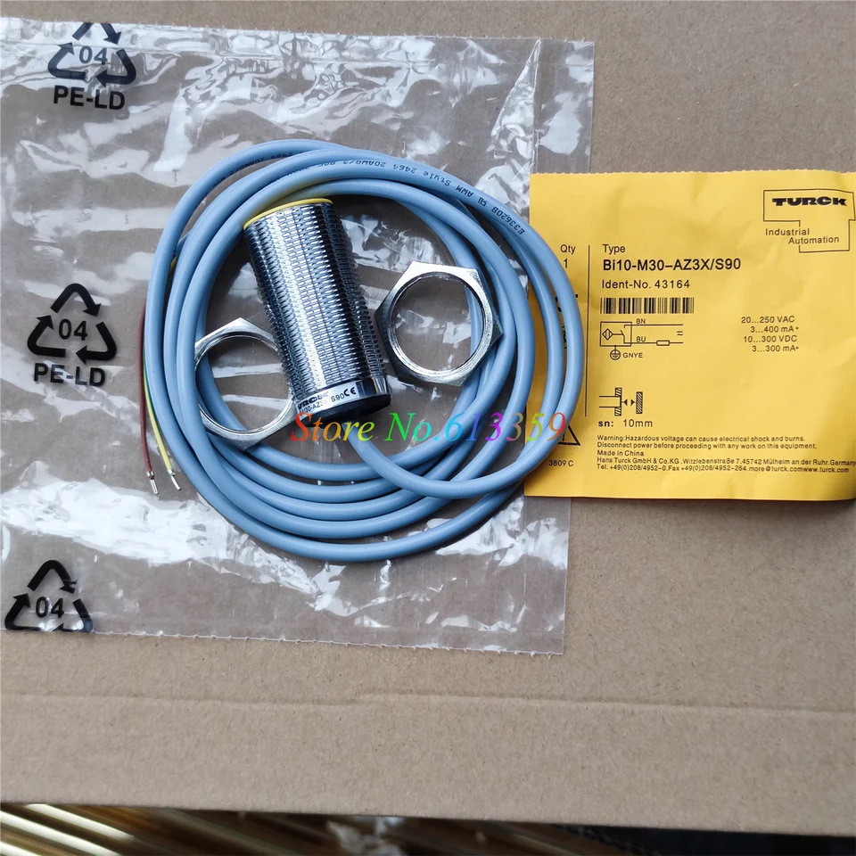 NEW TURCK BI10 M30 AP6X H1141 Sensore Interruttore Di Prossimità - Foto 9