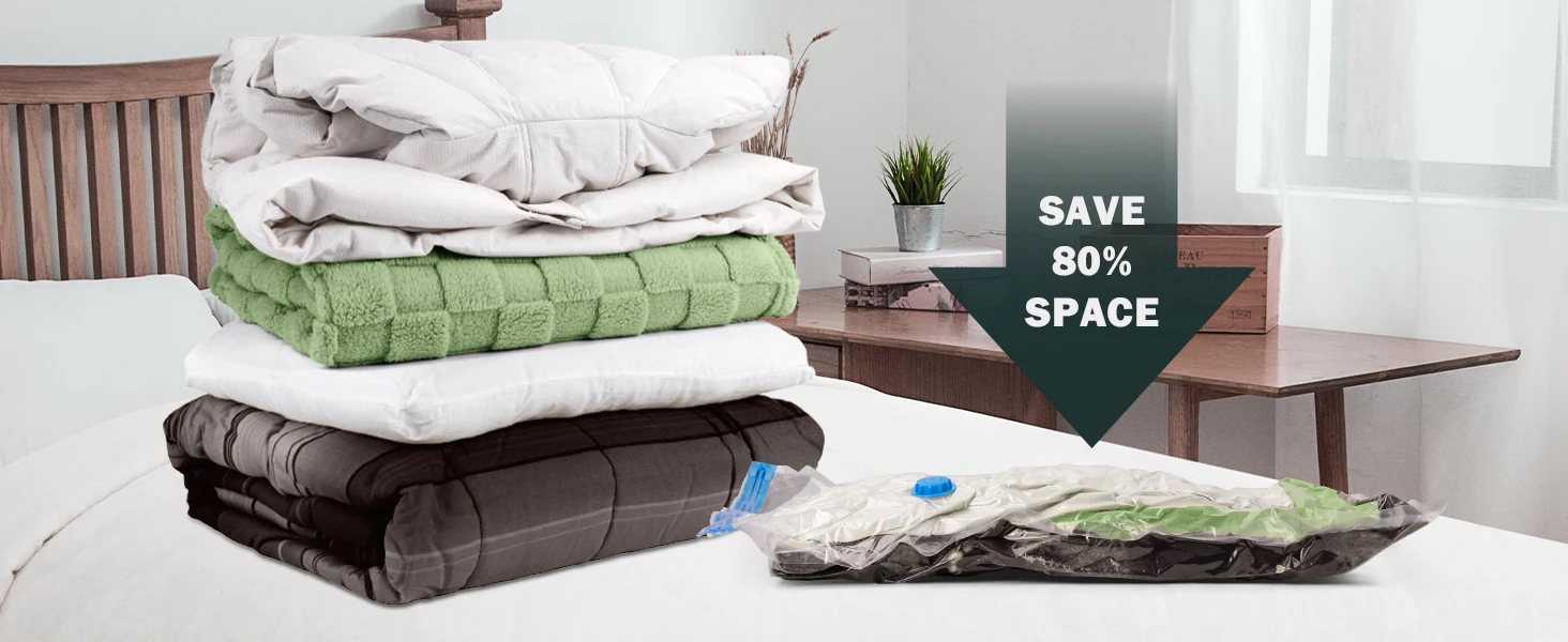 Vacuum bags can greatly save space