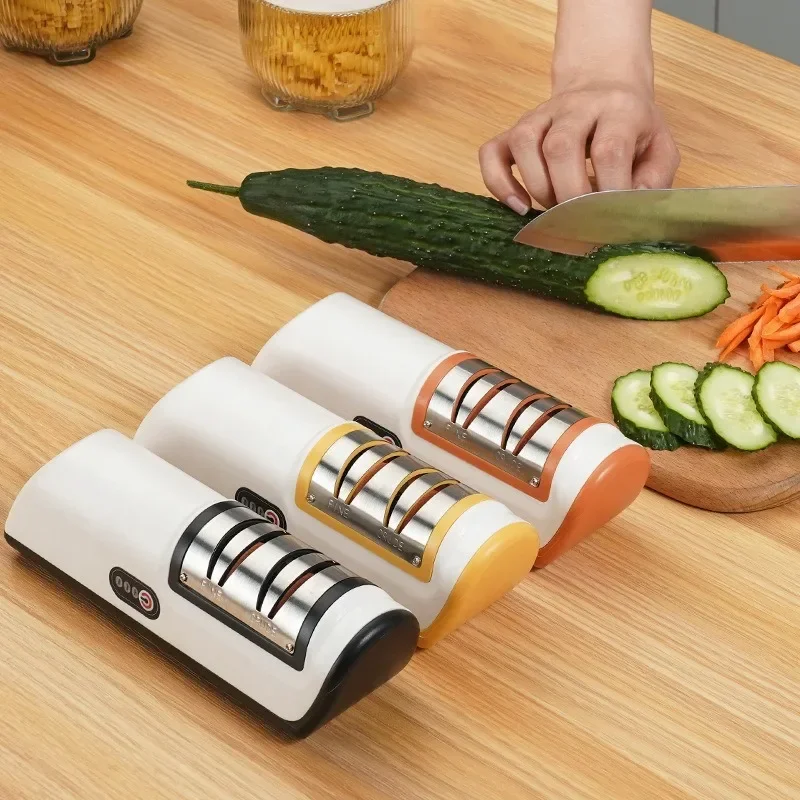 Automatic Electric Knife Sharpener for Kitchen