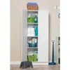 Pantry Cabinet Cupboard with 2 Doors, Adjustable Shelves, Standing, Storage for Kitchen, Laundry or Utility Room, White 6