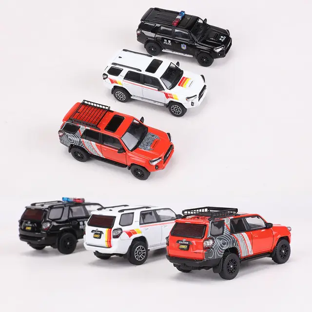 New In Stock Gcd 1:64 Toyota 4runner Trd Pro Alloy Miniature