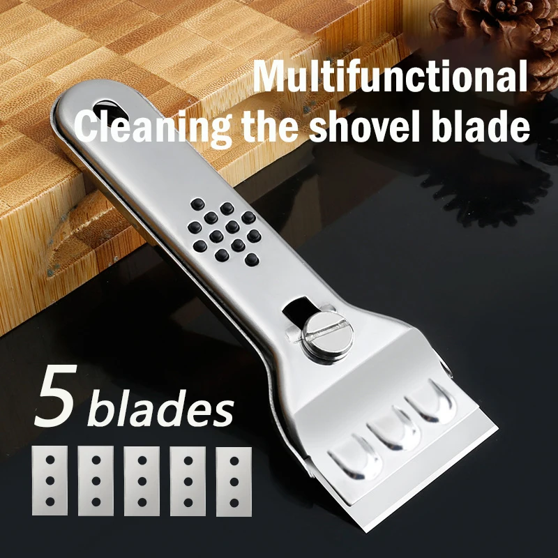 Stainless Steel Scraper Tool Kitchen Glass Ceramic Tile Cleaner Wall Floor Paint Decontamination Knife Blade Scraper Stainless Steel Scraper Tool Kitchen Glass Ceramic Tile Cleaner Wall Floor Paint Decontamination Knife Blade Scraper
