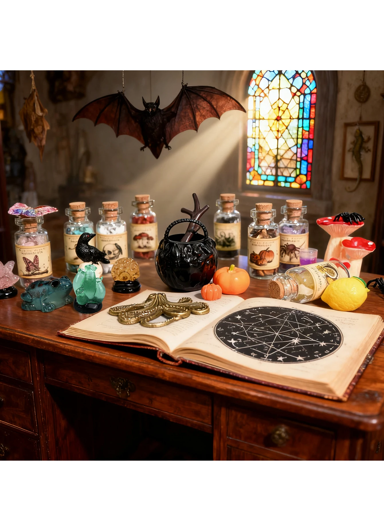 Enchanting Miniature Magic Stone Ornament - Perfect for Parties and Home Decor