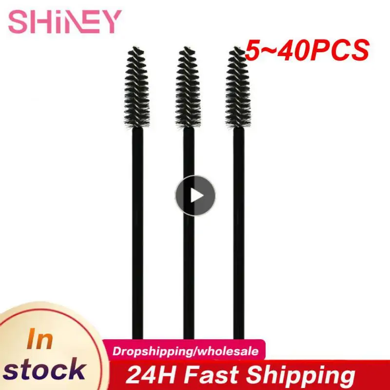 

5~40PCS Multipurpose Cosmetic Brush Convenient Precise Application Eyelash Brushes Easy To Use Hygienic Disposable Eye Makeup