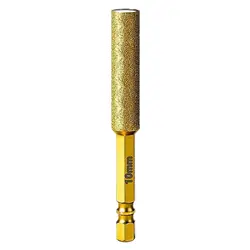Premium Dry Diamond Drill Bit for Hard Materials - Granite, Tile, Marble, Ceramic & Glass (10mm)
