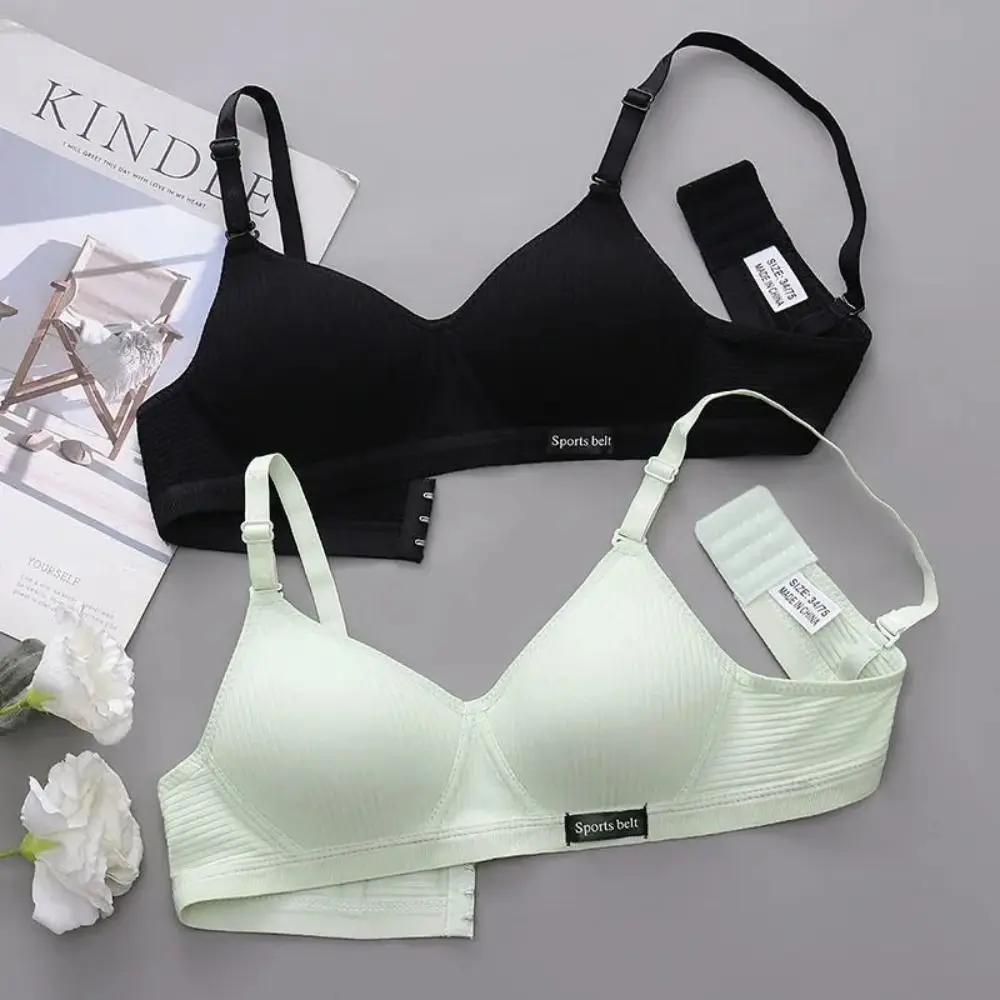 

Seamless Comfortable Breathable Lingerie Teenage Girls Bra Push Up Bralette Girls Gathered Bra
